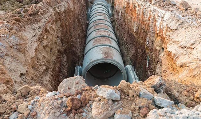 Kanalbau Entwässerung Regenwasserableitung Josef Erhard GmbH