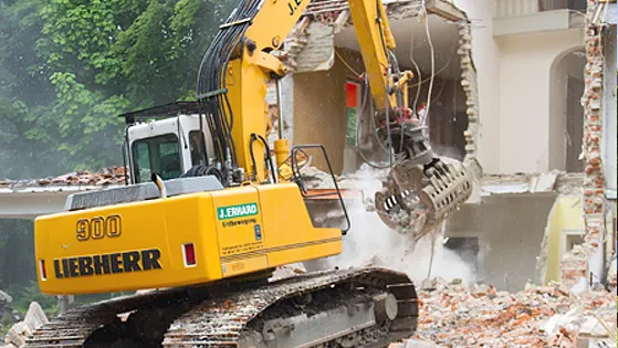 Galabau Gernlinden Referenz Garten Tiefbau Bagger